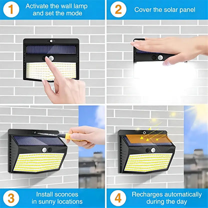 LED Solar Light Outdoor Waterproof