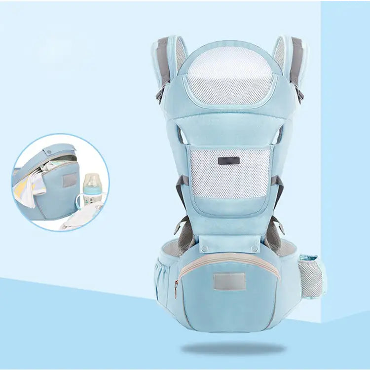 All-Season Baby Carrier &amp; Waist Stool