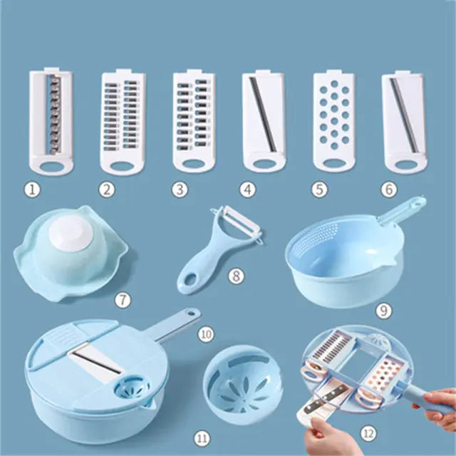 8-In-1 Multifunctional Kitchen Gadget